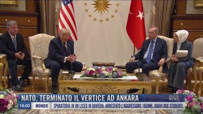 Breaking News delle 18.00 | Nato, terminato il vertice ad Ankara