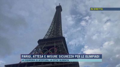 Giochi olimpici, tutto pronto per l'inizio a Parigi