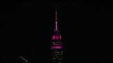 New York, Empire State Building in rosa per Dolly Parton