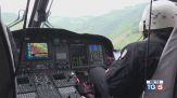 Cade elicottero ricerche in corso