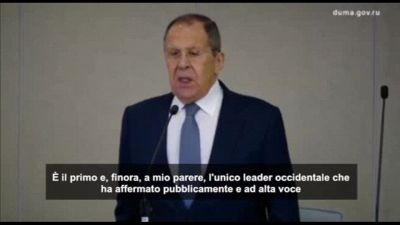 Trump incolpa Nato e Ucraina per la guerra, Lavrov: "Lui ci capisce"