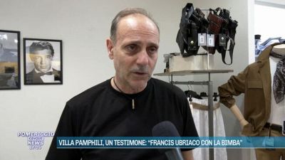 Villa Pamphili, un testimone: "Francis ubriaco con la bimba"