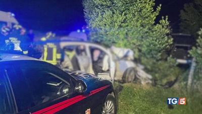 La folle fuga e poi lo schianto