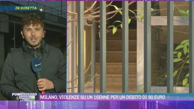 Milano, violenze su un 16enne per un debito di 90 euro