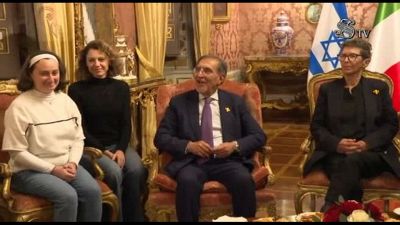 Senato, La Russa ha ricevuto una delegazione di ex ostaggi israeliani