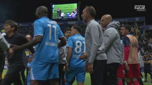 Conte rosso di rabbia: "Sei un pezzo di m... ti vengo a prendere"