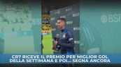 CR7 inarrestabile: premio e gol