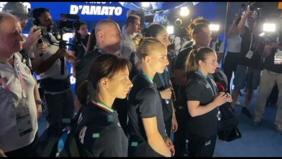 Parigi 2024, le Fate a Casa Italia per festeggiare l'argento