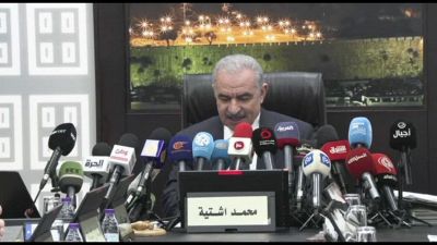 M.O., premier palestinese presenterà dimissioni ad Abu Mazen