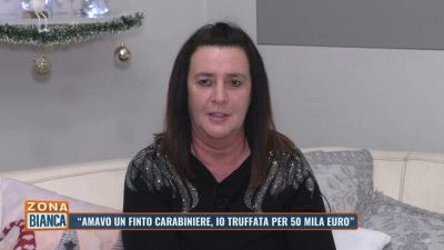 Rosa Pellizzari: "Amavo un finto carabiniere, io truffata per 50mila euro"