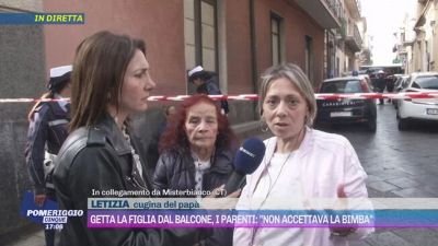 Getta la figlia dal balcone, i parenti: "Non accettava la bimba"