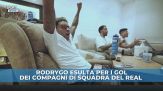 Il Real fa felice l'infortunato Rodrygo: festeggia il 3-0 sul City