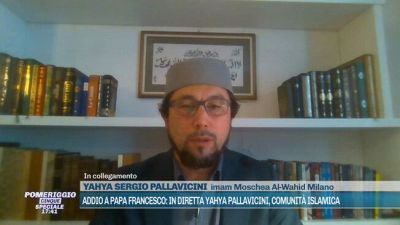Addio a Papa Francesco, in diretta l'Imam della comunità islamica