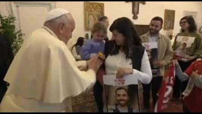 Dal Papa delegazione di famiglie di ostaggi e sopravvissuti 7 ottobre