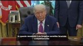Trump rivendica: "Solo l'invio dei Marines ha salvato Los Angeles"