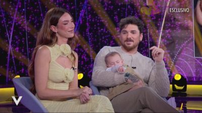 Andrea Cerioli e Arianna Cirrincione e la figlia Allegra