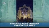 L'omaggio di Sarajevo a Dzeko