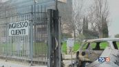 Maxi rapina a Roma fuga tra le fiamme