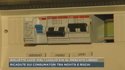 Bollette luce, dal 1 luglio via al mercato libero