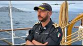 Il Vespucci riparte per l'America, il punto del comandante Falica