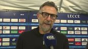 Di Francesco: "Buona prova, ci è mancata un po' di aggressività"