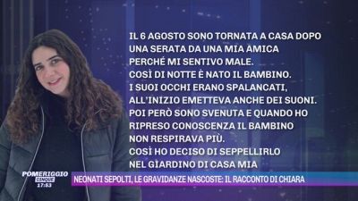 Neonati sepolti, le gravidanza nascoste: il racconto di Chiara