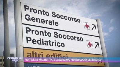 Fratellini maltrattati, la mamma: "Tutta colpa dei medici"