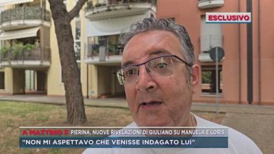 Pierina Paganelli, nuove rivelazioni di Giuliano su Manuela e Loris