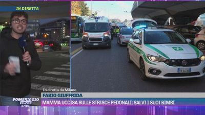 Milano, mamma uccisa sulle strisce pedonali