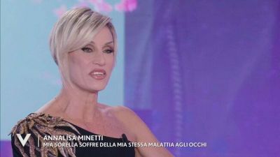 Annalisa Minetti e la malattia della sorella Francesca
