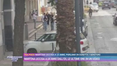 Martina uccisa a 14 anni dall'ex, le ultime ore in un video