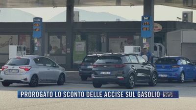 Breaking News delle 21.30| Prorogato lo sconto delle accise sul gasolio