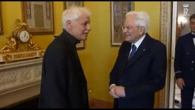 Mattarella riceve Michele Placido e il cast di "Eterno Visionario"