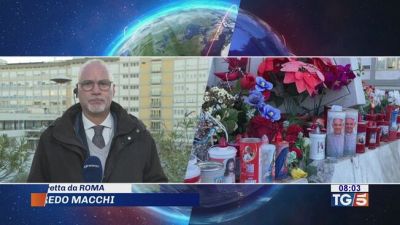 In preghiera per Francesco