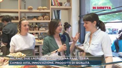 Milano, due laureate aprono una panetteria