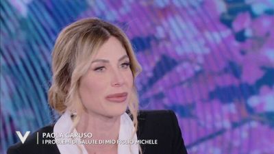Paola Caruso e l'amore per il figlio Michele