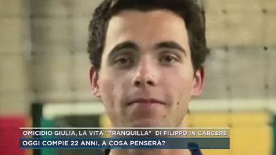 Omicidio Giulia, la vita "tranquilla" di Filippo in carcere