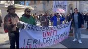 Roma, la protesta degli agricoltori arriva in Campidoglio