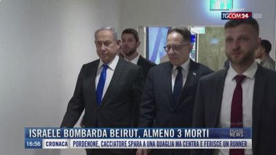 Breaking News delle 17.00 | Israele bombarda Beirut, almeno 3 morti