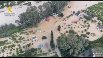 Spagna, le inondazioni che hanno colpito Malaga dopo le forti piogge