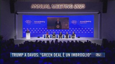 Breaking News delle 21.30 | Trump a Davos: "Green deal è un imbroglio"
