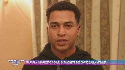 Marsala, aggredito a colpi di machete: soccorso dalla mamma