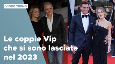 Le coppie Vip che si sono lasciate nel 2023