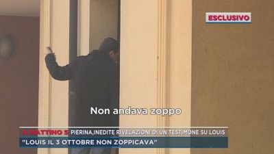 Pierina, inedite rivelazioni di un testimone su Louis