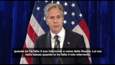 Blinken: da Lavrov non ho sentito nulla di nuovo su guerra in Ucraina