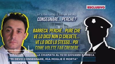Strage Altavilla, la chiamata al 112 di Giovanni Barreca