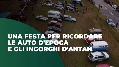 Una festa per ricordare le auto e gli ingorghi di altri tempi