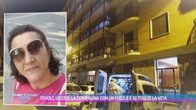 Femminicidio di Rivoli: uccide la compagna con un fucile e si toglie la vita