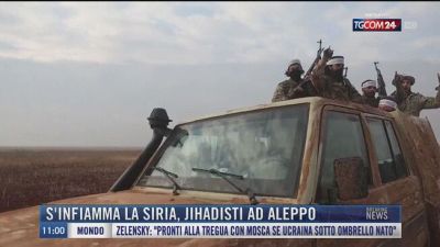 Breaking News delle 11.00 | S'infiamma la Siria, jihadisti ad Aleppo.