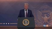 Trump a Davos su Putin, Nato, dazi e green deal